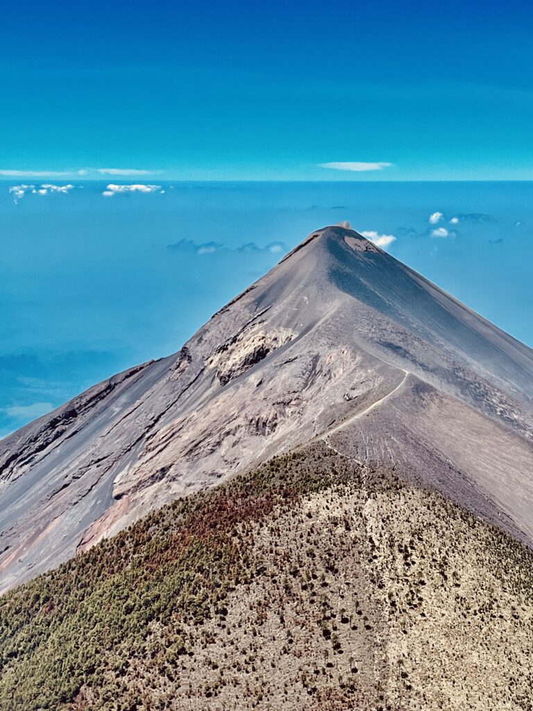 Volcán Fuego from Volcán Acatenango