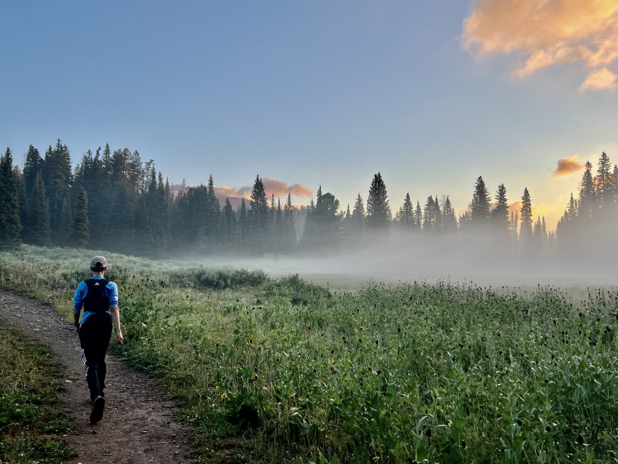 Morning Fog on the Teton Crest Trail