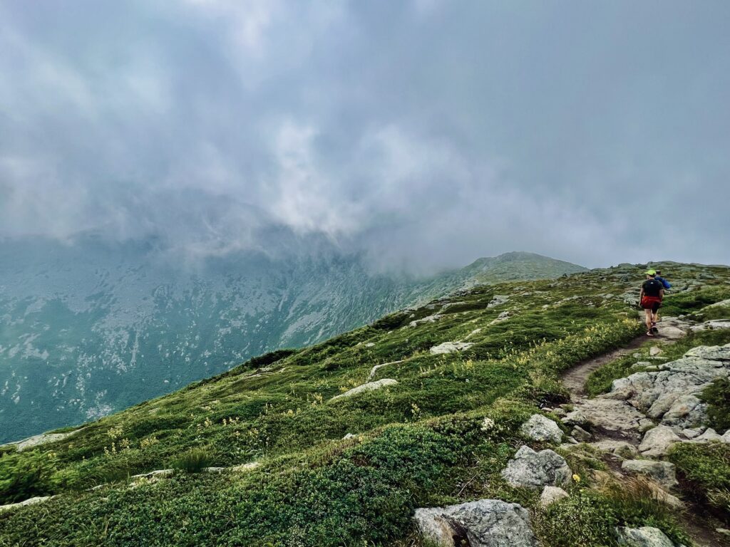 Clouds blowing over Mt. Clay