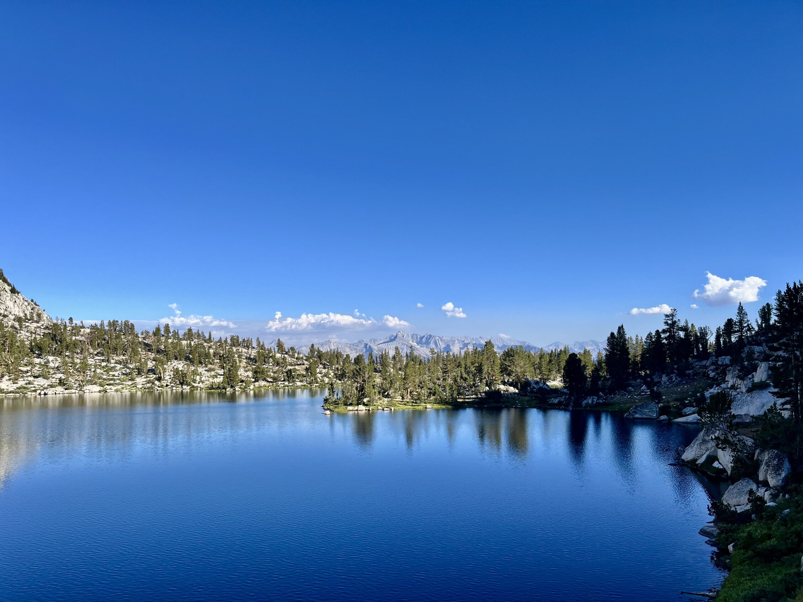 Grouse Lake from the Sierra High Route