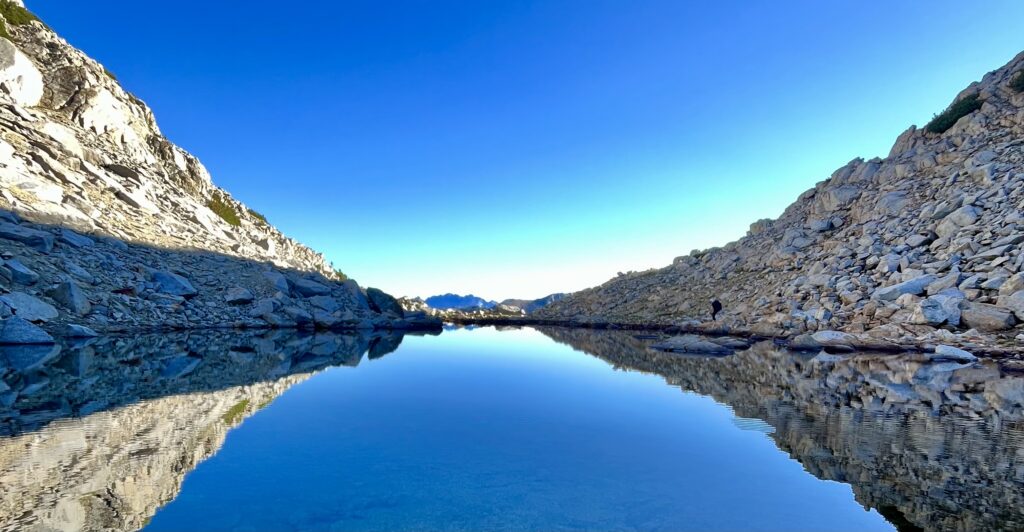 Reflection in the tarn.