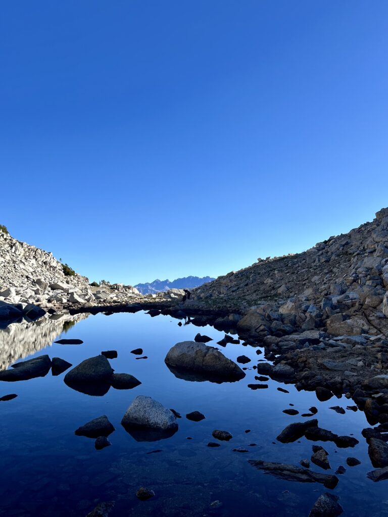 More tarn views.