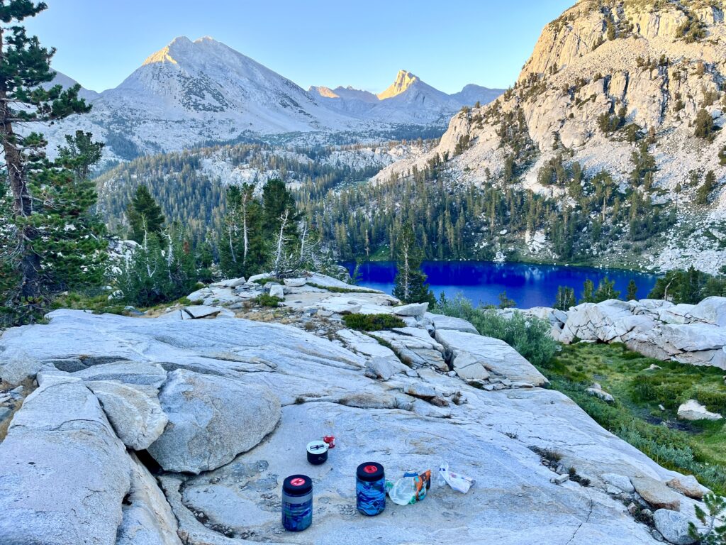 Marion Lake from our campsite.