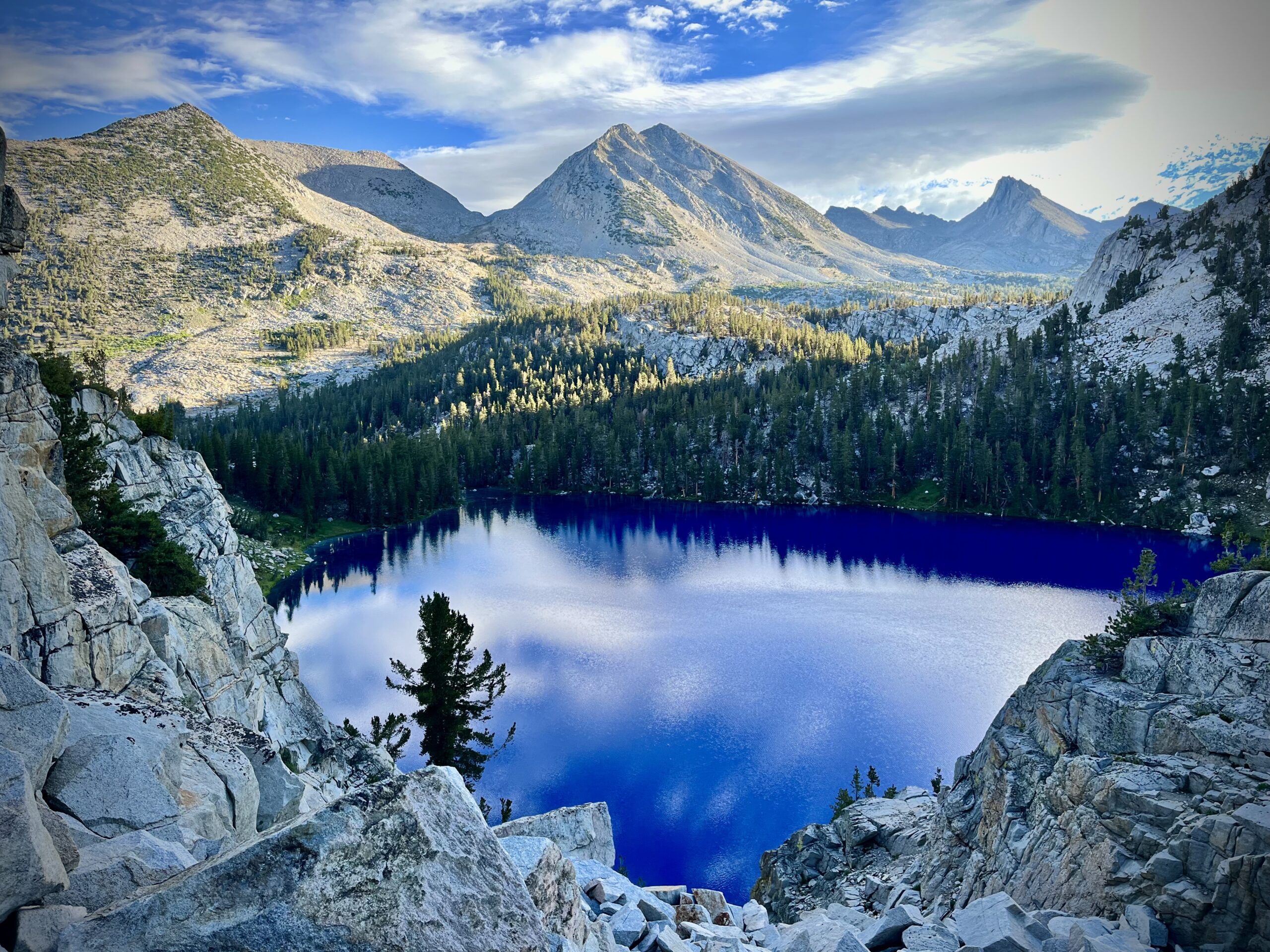 Marion Lake from the Sierra High Route