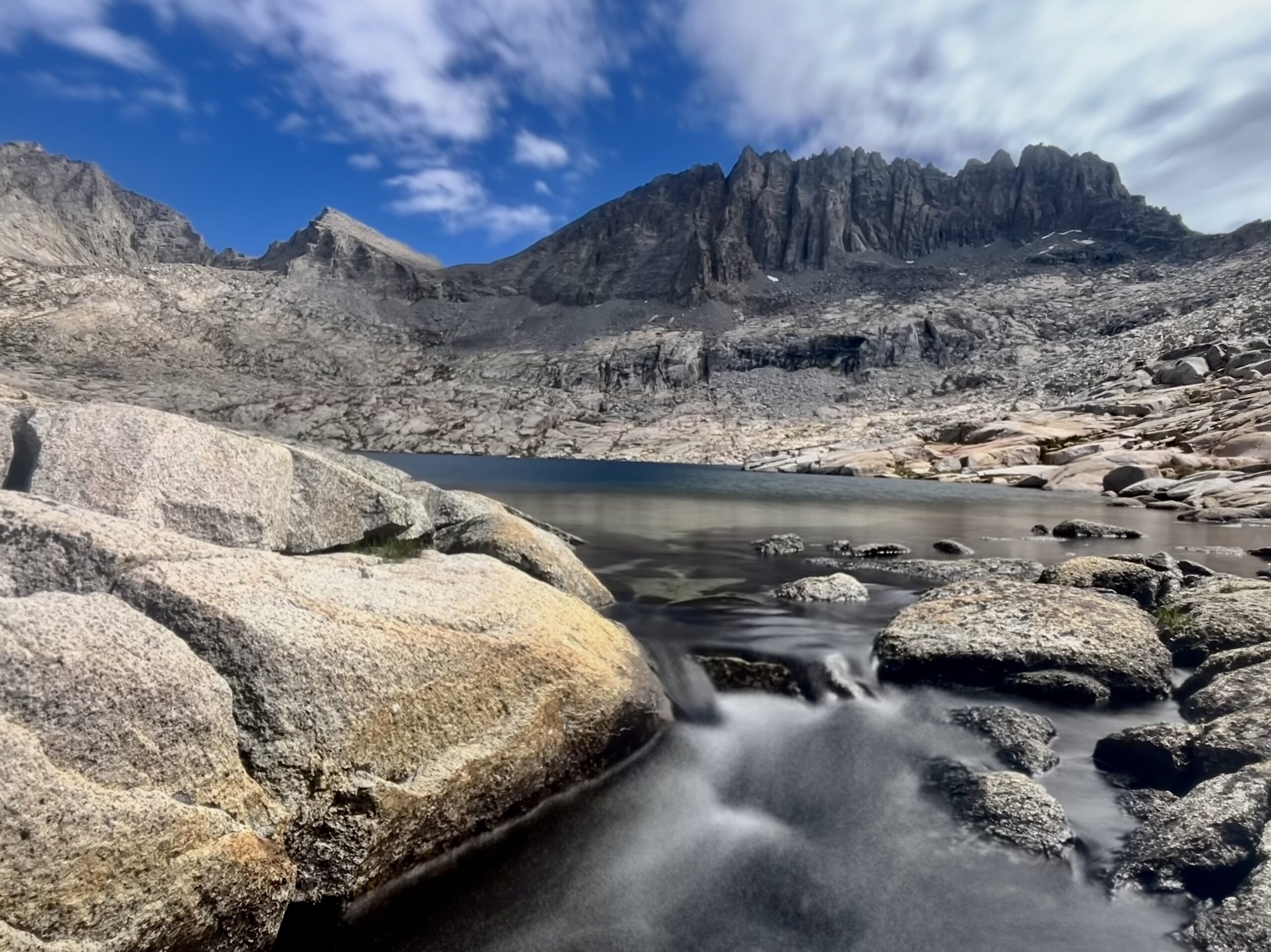 The Cirque Lake Outlet