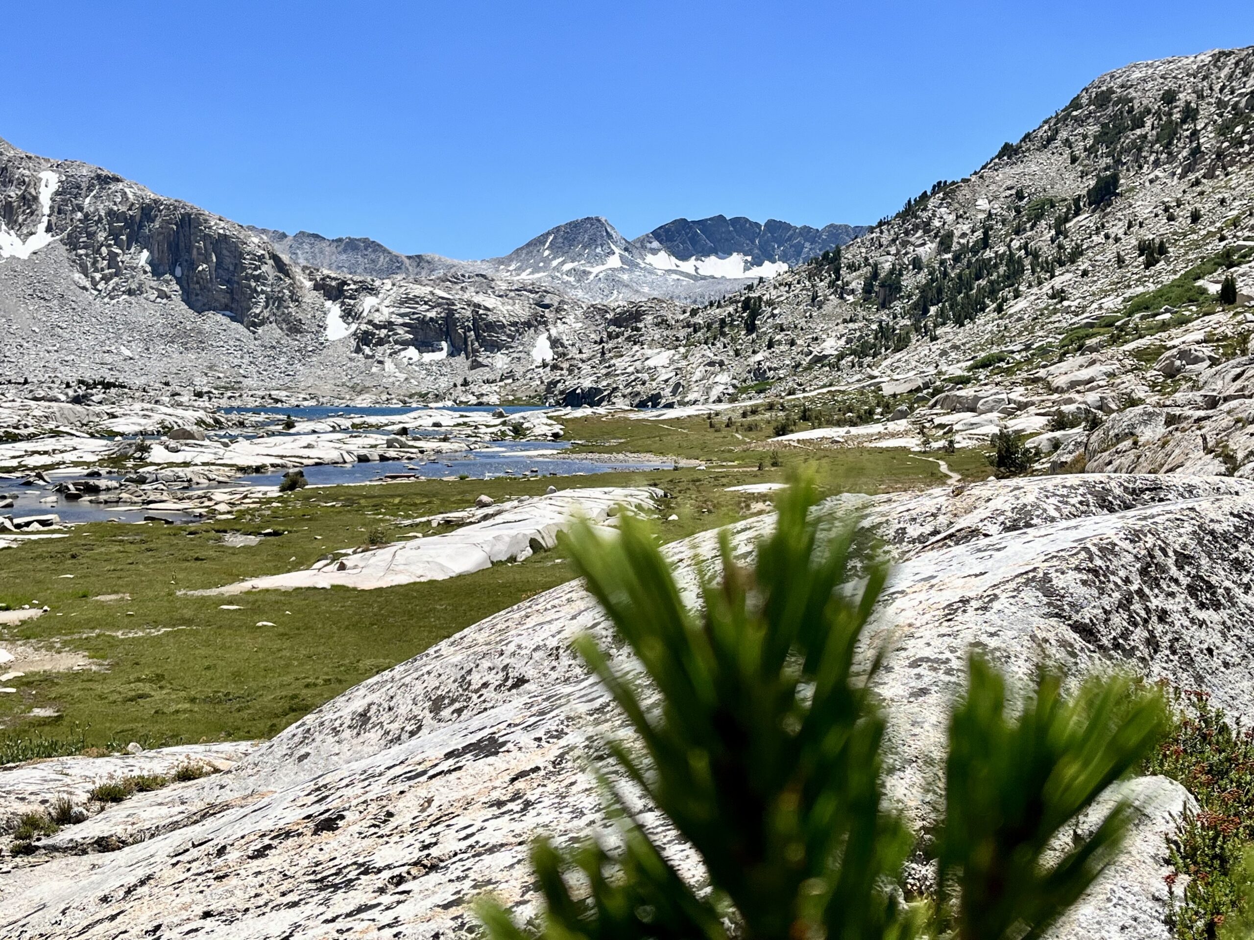 The Evolution Creek drainage